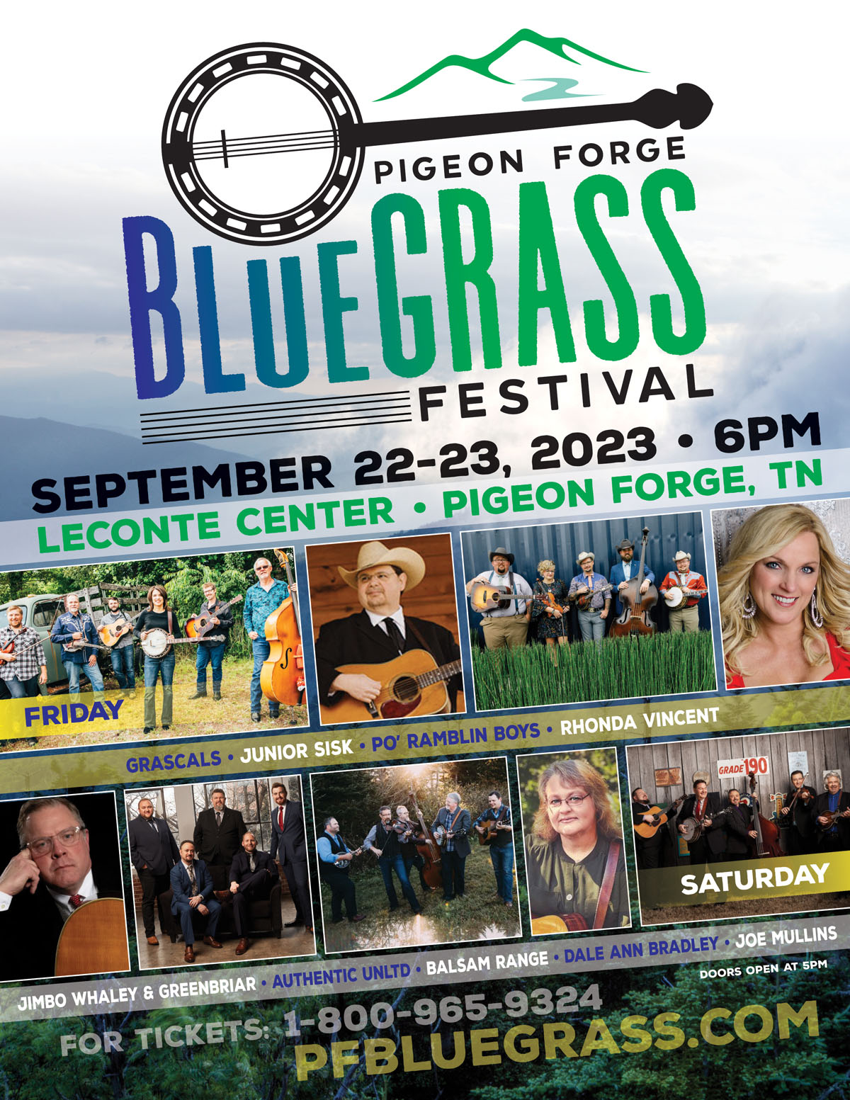 Pigeon Bluegrass Festival National Quartet Convention